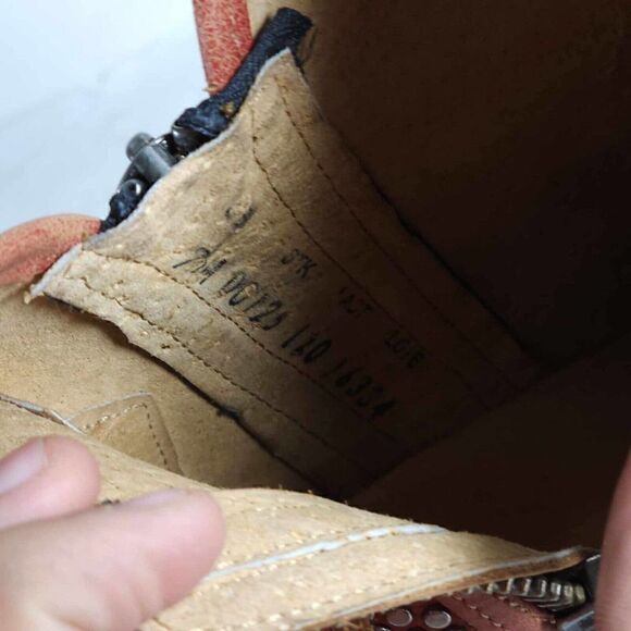 Corral Circle G Womens US7,5M Leather Orange Distressed Western Studded Booties - Picture 13 of 13